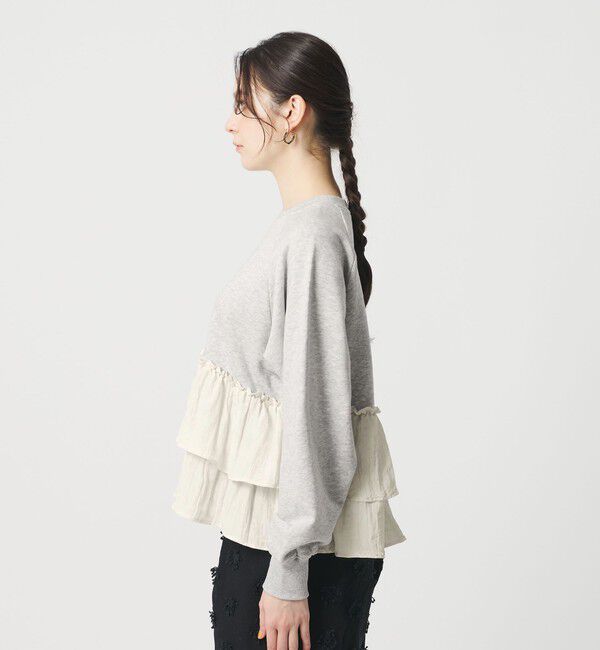 BEAUTY&YOUTH UNITED ARROWS「【WEB限定】ティアード スウェットプルオーバー」|スウェット・ジャージ|