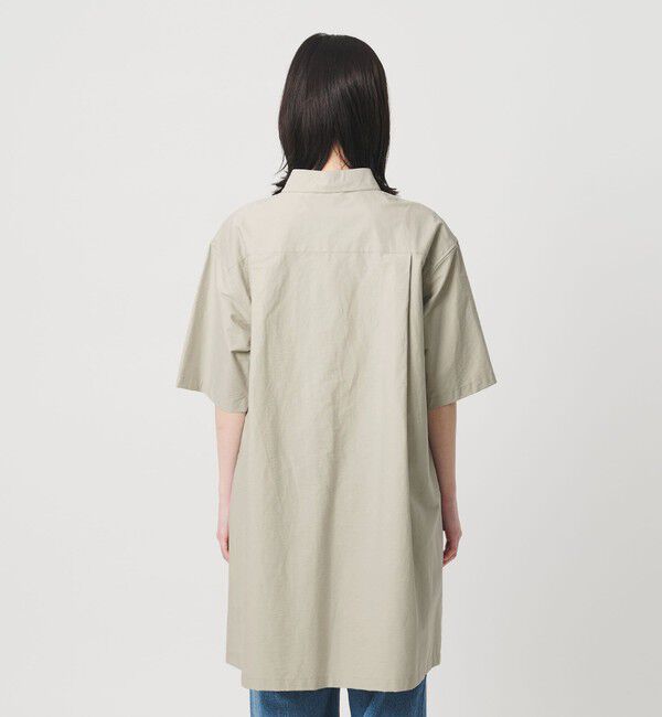 BEAUTY&YOUTH UNITED ARROWS「コットンナイロン ミニ シャツワンピース」|ワンピース|