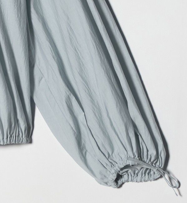 BEAUTY&YOUTH UNITED ARROWS「コットンナイロン ボリューム スキッパー ブラウス」|シャツ・ブラウス|