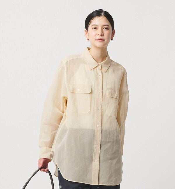 BEAUTY&YOUTH UNITED ARROWS「コットン シアー ワーク シャツ」|シャツ・ブラウス|