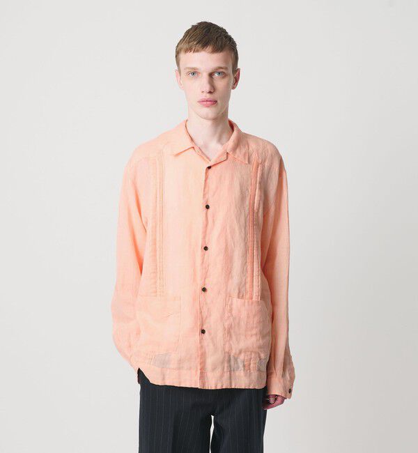 MONKEY TIME「ラミー キャンバス キューバ シャツ」|シャツ・ブラウス|