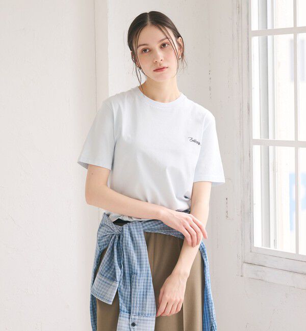 BEAUTY&YOUTH UNITED ARROWS「コットン ロゴ Tシャツ」|Tシャツ・カットソー|
