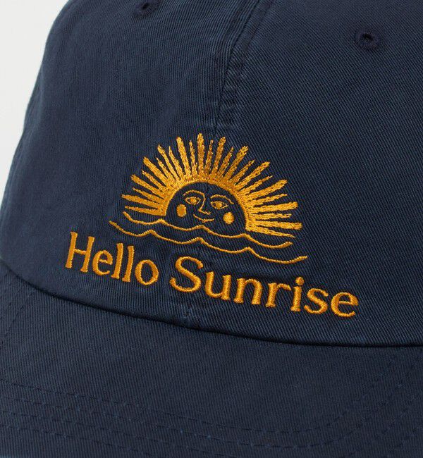 BEAUTY&YOUTH UNITED ARROWS「＜HELLO SUNRISE＞ウォッシュド オリジナル ロゴ キャップ」|キャップ・キャスケット|