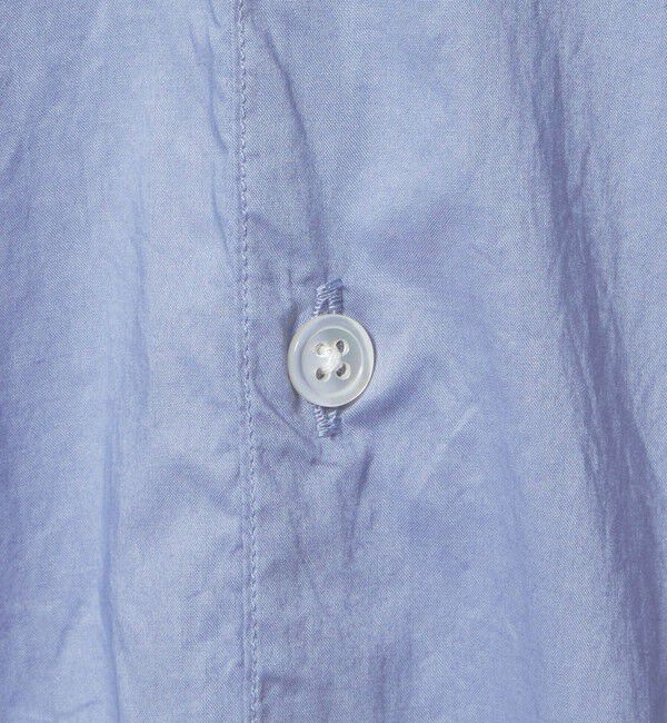 STEVEN ALAN「＜Steven Alan＞ リバティ ソリッド シングルニードル シャツ LOOSE」|シャツ・ブラウス|