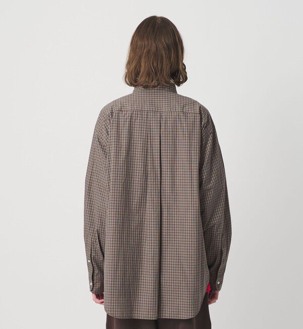 NICE WEATHER「＜NICE WEATHER＞ロゴ チェックシャツ」|シャツ・ブラウス|