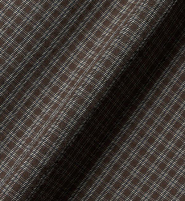 NICE WEATHER「＜NICE WEATHER＞ロゴ チェックシャツ」|シャツ・ブラウス|