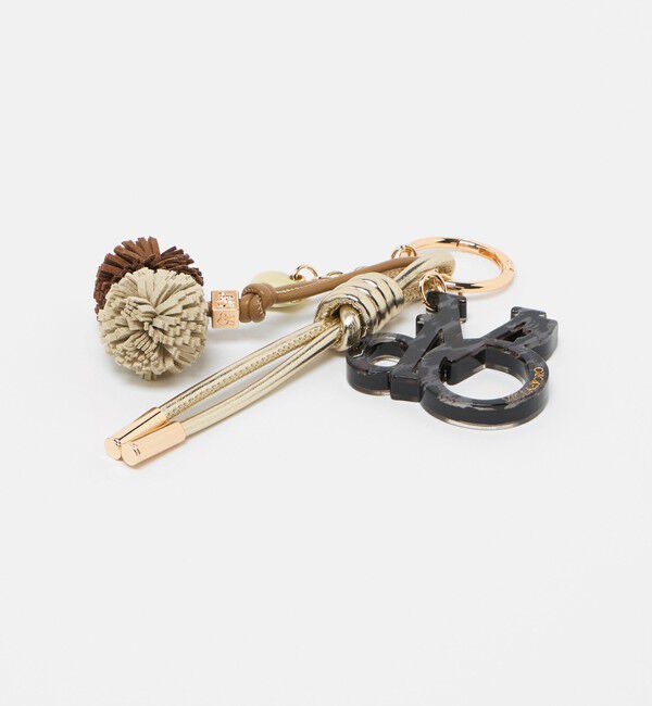 BEAUTY&YOUTH UNITED ARROWS「＜VIOLAd&rsquo;ORO＞ポンポン ロゴ バッグチャーム」|チャーム・キーホルダー|