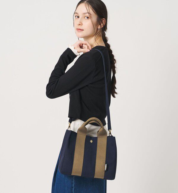 BEAUTY&YOUTH UNITED ARROWS「＜VIOLAd&rsquo;ORO＞GINO スエードライク トートバッグ M」|トートバッグ|NAVY