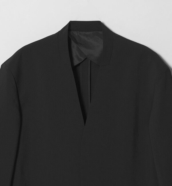 MONKEY TIME「RENU TROシリーズ ラペルレス ジャケット -セットアップ対応-」|テーラードジャケット|