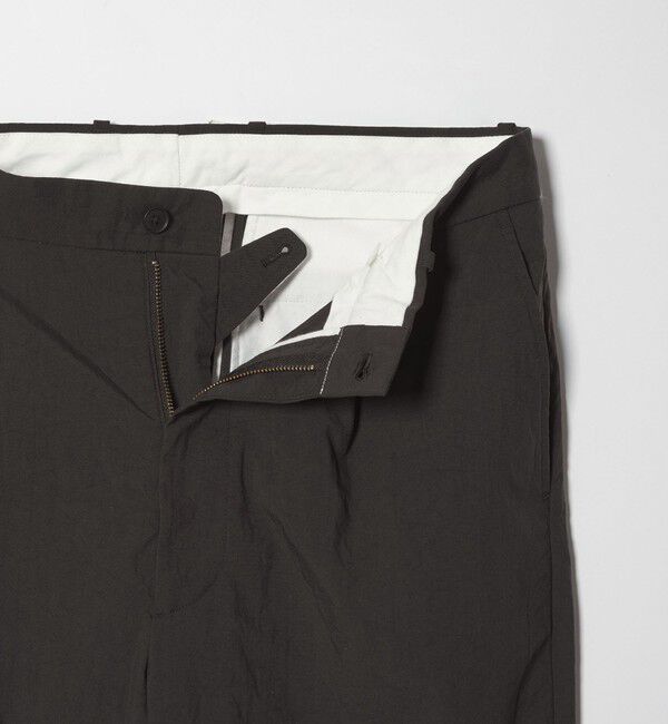 STEVEN ALAN「＜Steven Alan＞ ナイロン オックス アウト ワンプリーツ スラックス」|スラックス|