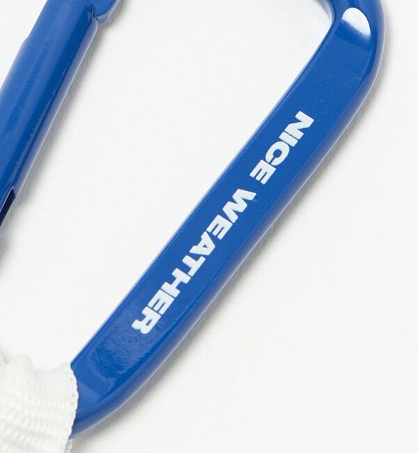 NICE WEATHER「＜NICE WEATHER＞カラビナ」|チャーム・キーホルダー|