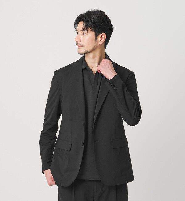 BEAUTY&YOUTH UNITED ARROWS「【WEB限定 WARDROBE SMART】カルゼジャージ コンフォート セットアップ/ジャケット＆イージーパンツ」|スーツ|