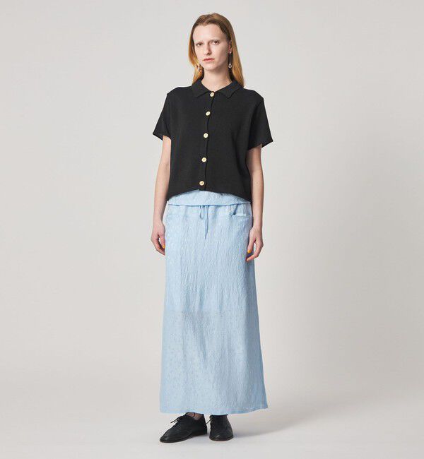 STEVEN ALAN「＜Steven Alan＞コットン ショートスリーブ カーディガン」|カーディガン|