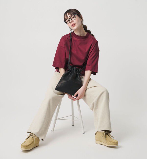 BEAUTY&YOUTH UNITED ARROWS「【別注】＜Folna＞レザー ドロスト ショルダーバッグ 2WAY」|ショルダー・メッセンジャー|