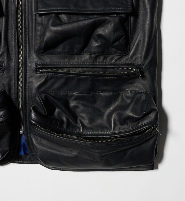 NICE WEATHER「＜NICE WEATHER＞シープレザー カメラベスト」|その他|