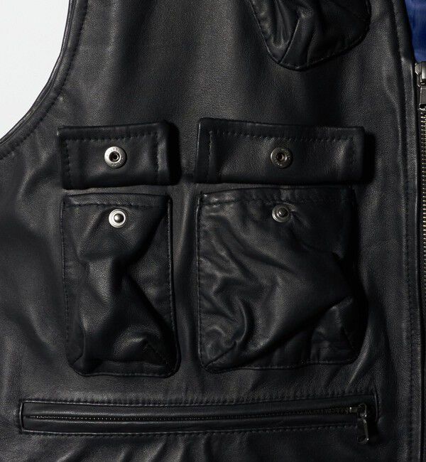 NICE WEATHER「＜NICE WEATHER＞シープレザー カメラベスト」|その他|