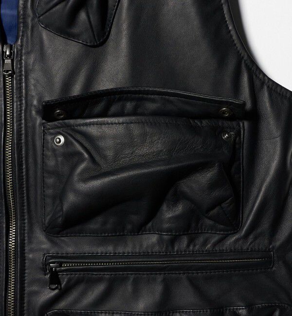 NICE WEATHER「＜NICE WEATHER＞シープレザー カメラベスト」|その他|