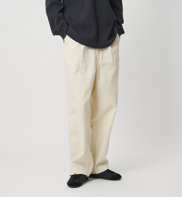 NICE WEATHER「＜NICE WEATHER＞ワーク チノパンツ」|チノ|BEIGE