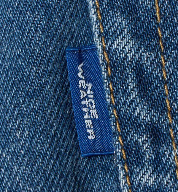 NICE WEATHER「＜NICE WEATHER＞バルーン デニムパンツ」|チノ|