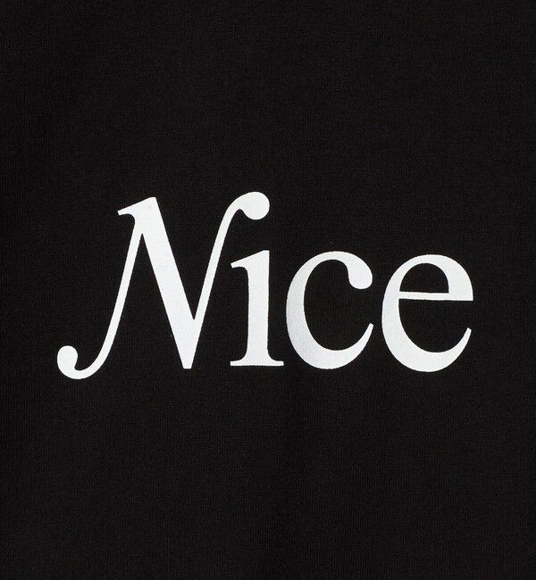 NICE WEATHER「＜NICE WEATHER＞シグネチャーロゴ ロングスリーブTシャツ」|Tシャツ・カットソー|