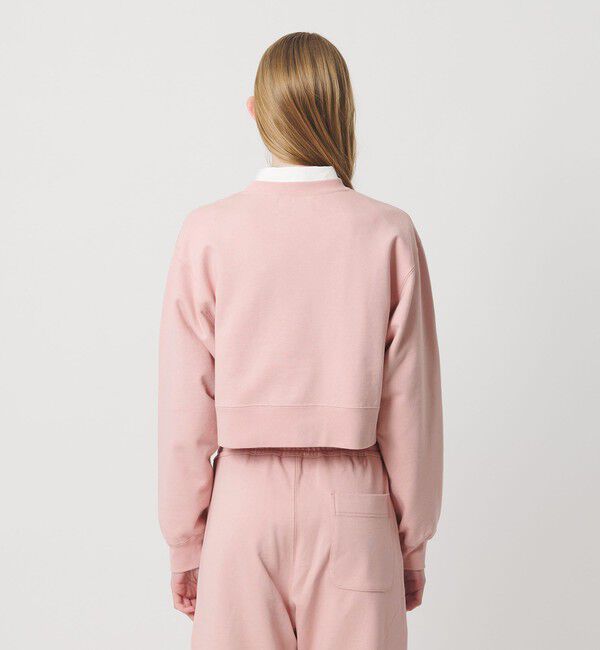 NICE WEATHER「＜NICE WEATHER＞ウィメンズ シグネチャーロゴ クロップド スウェット 2」|スウェット・ジャージ|