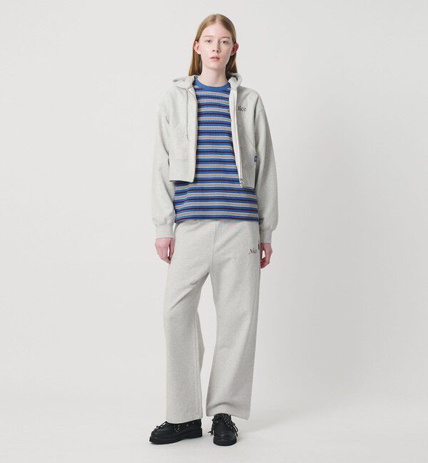 NICE WEATHER「＜NICE WEATHER＞ウィメンズ ジップクロップドパーカ 2」|パーカー|