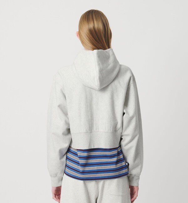 NICE WEATHER「＜NICE WEATHER＞ウィメンズ ジップクロップドパーカ 2」|パーカー|