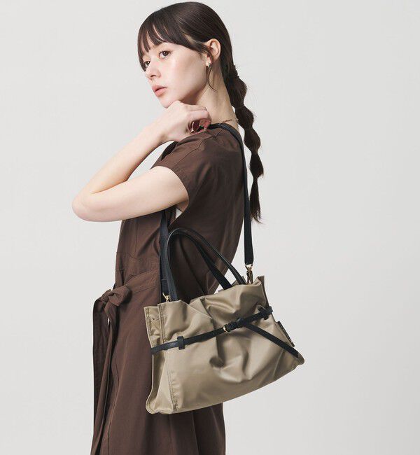 BEAUTY&YOUTH UNITED ARROWS「＜VIOLAd&rsquo;ORO＞BIANCA ナイロン ベルト トートバッグ」|トートバッグ|