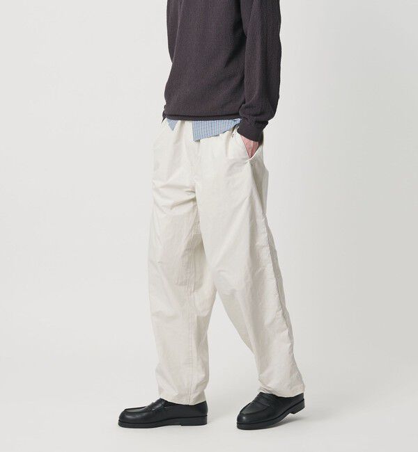 BEAUTY&YOUTH UNITED ARROWS「シェード ナイロン オーバーパンツ NO.11」|チノ|