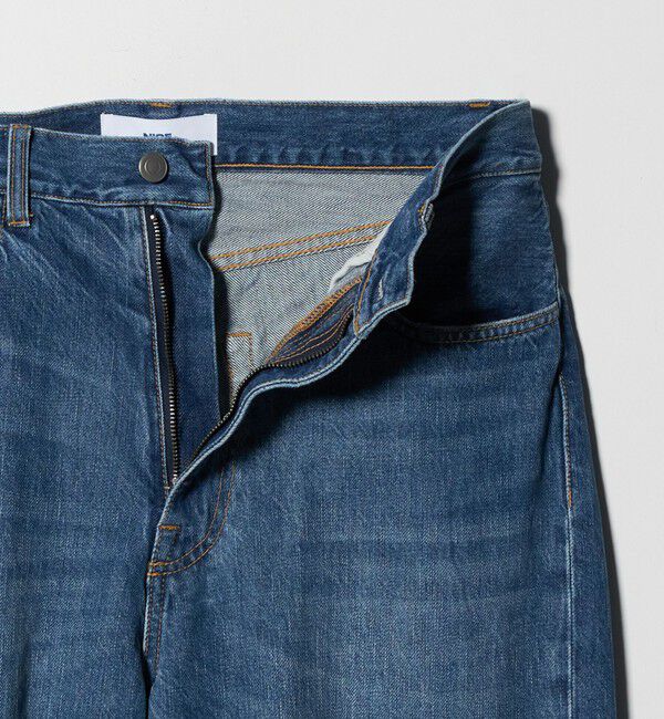 NICE WEATHER「＜NICE WEATHER＞5P ワイドストレート デニムパンツ」|デニム|