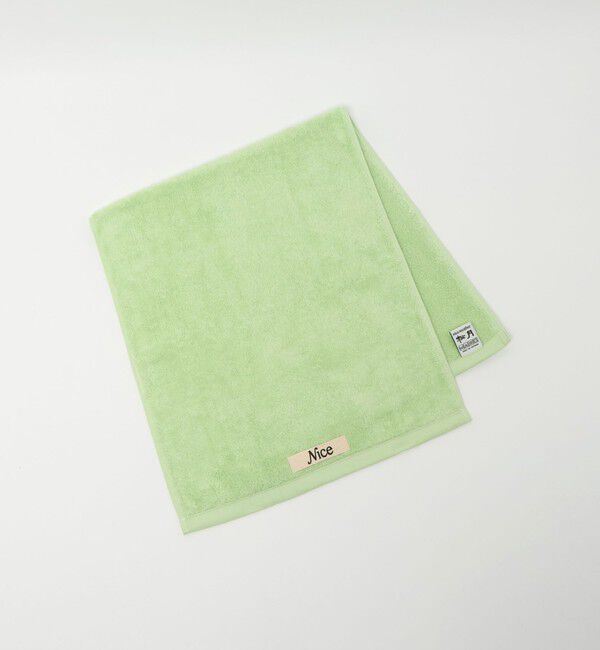 NICE WEATHER「＜NICE WEATHER＞ソリッド タオル」|タオル|LIME