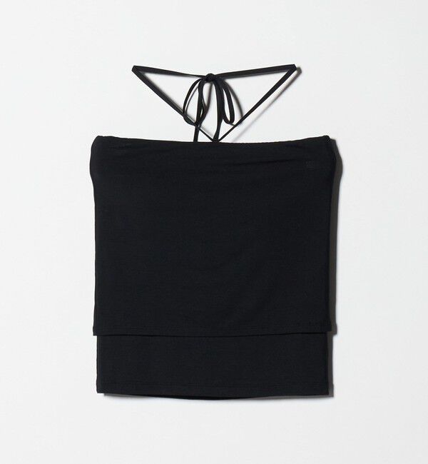 ATTISESSION「＜ATTISESSION＞ネックストラップ チューブトップ」|チューブトップ|