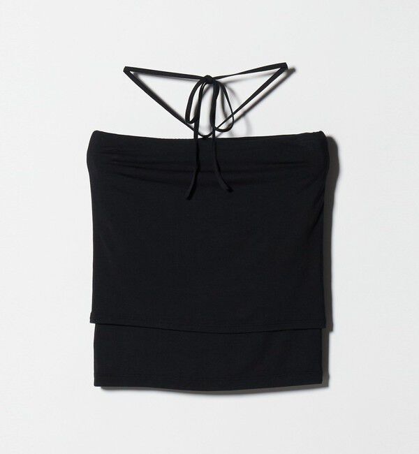 ATTISESSION「＜ATTISESSION＞ネックストラップ チューブトップ」|チューブトップ|