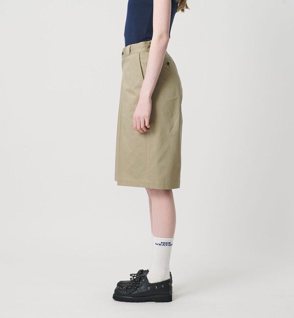 NICE WEATHER「＜NICE WEATHER＞ウィメンズ チノハーフパンツ」|チノ|