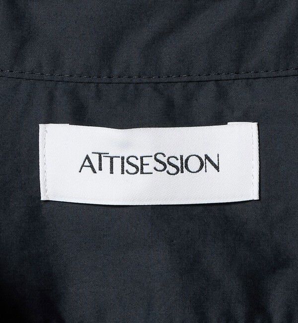 ATTISESSION「＜ATTISESSION＞コットン ギャザー ヨーク シャツ」|シャツ・ブラウス|