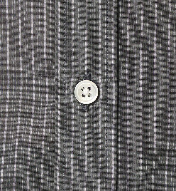 STEVEN ALAN「＜Steven Alan＞ 100 ガスボイル ストライプ レギュラーカラー シャツ LOOSE」|シャツ・ブラウス|