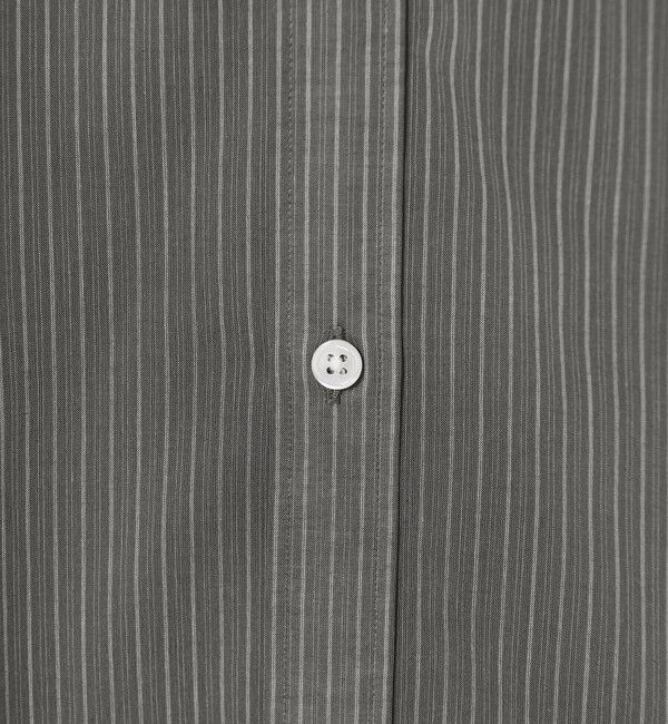 STEVEN ALAN「＜Steven Alan＞ 100 ガスボイル ストライプ レギュラーカラー シャツ LOOSE」|シャツ・ブラウス|