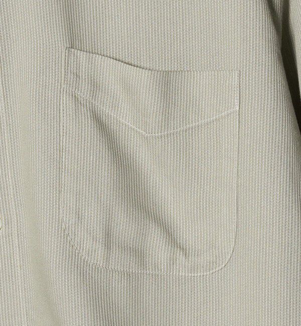 STEVEN ALAN「＜Steven Alan＞ ドレープ コードレーン レギュラーカラー シャツ LOOSE」|シャツ・ブラウス|