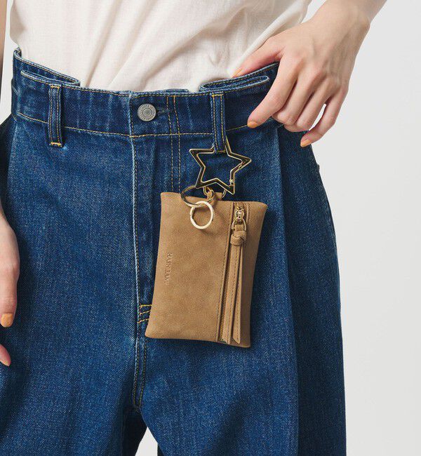 BEAUTY&YOUTH UNITED ARROWS「【別注】＜Hashibami＞スターチャーム スクエア ポーチ」|ポーチ|