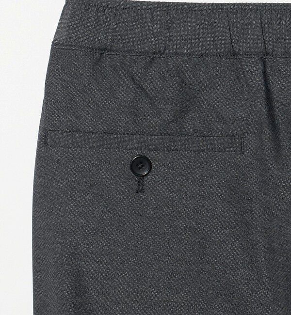 BEAUTY&YOUTH UNITED ARROWS「スラブ １プリーツ イージー テーパード パンツ NO.5 ストレッチ 撥水 UVカット 」|チノ|