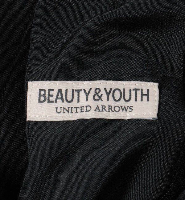 BEAUTY&YOUTH UNITED ARROWS「スラブ １プリーツ イージー テーパード パンツ NO.5 ストレッチ 撥水 UVカット 」|チノ|