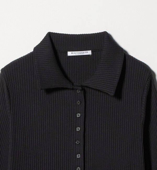 BEAUTY&YOUTH UNITED ARROWS「【WEB限定】ポロカラー リブワンピース」|ワンピース|