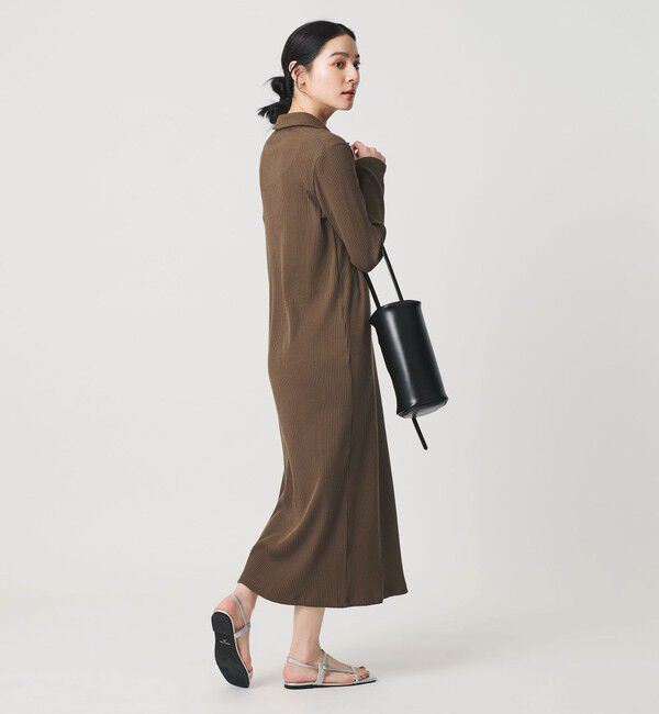 BEAUTY&YOUTH UNITED ARROWS「【WEB限定】ポロカラー リブワンピース」|ワンピース|