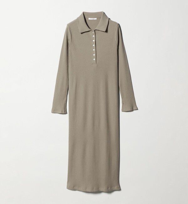 BEAUTY&YOUTH UNITED ARROWS「【WEB限定】ポロカラー リブワンピース」|ワンピース|