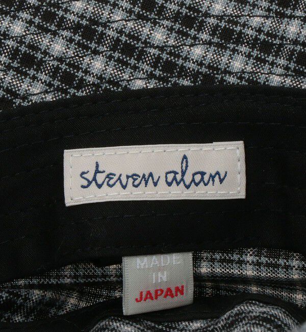 STEVEN ALAN「＜Steven Alan＞ ドレープ オックス チェック バケット ハット」|ハット|