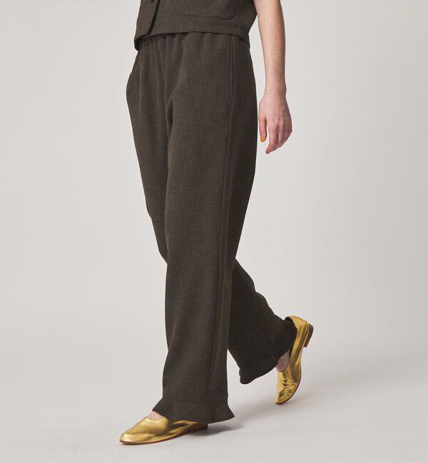 STEVEN ALAN「＜Steven Alan＞ツイードライク フリル パンツ」|チノ|