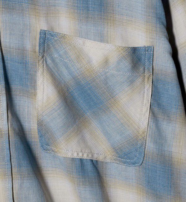 California General Store「＜CGS.＞オンブレ チェック 2ポケット シャツ」|シャツ・ブラウス|