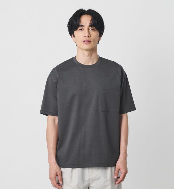 BEAUTY&YOUTH UNITED ARROWS「サルージャ 1ポケット  クルーネック 半袖Tシャツ」|Tシャツ・カットソー|