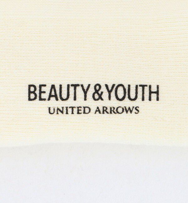 BEAUTY&YOUTH UNITED ARROWS「フリーダム スタンダード エンブロイダリー ロゴ クウォーター ソックス」|ソックス|
