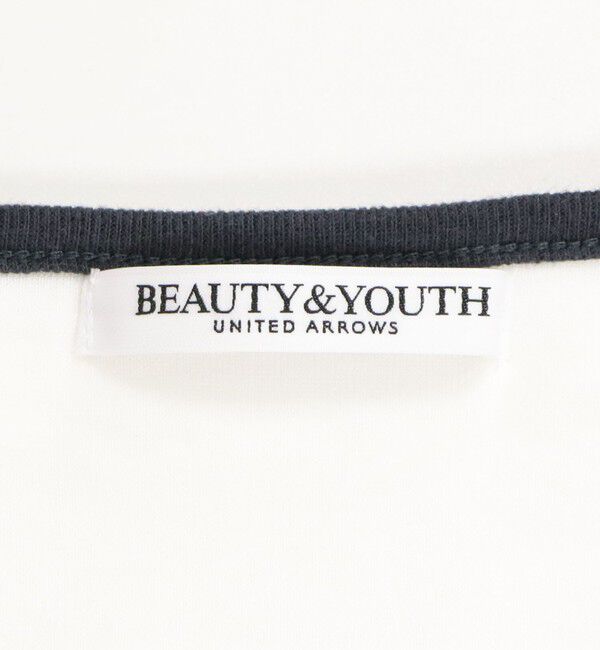 BEAUTY&YOUTH UNITED ARROWS「シアー パイル リンガーTシャツ」|Tシャツ・カットソー|